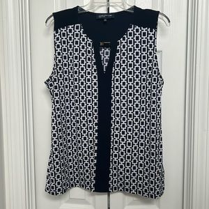 Jones New York Patterned Top